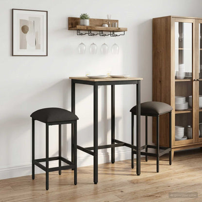 Taburete De Bar Madera De Ingeniería