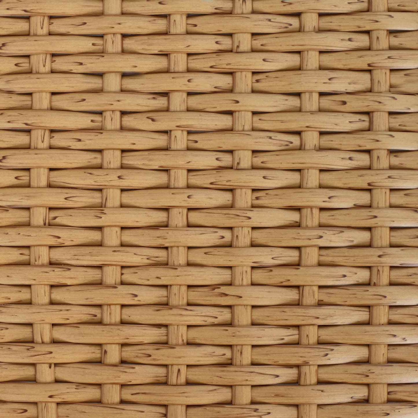 Mesa De Jardín 100 X 55 X 37 Cm Rattan Pe Y Cristal