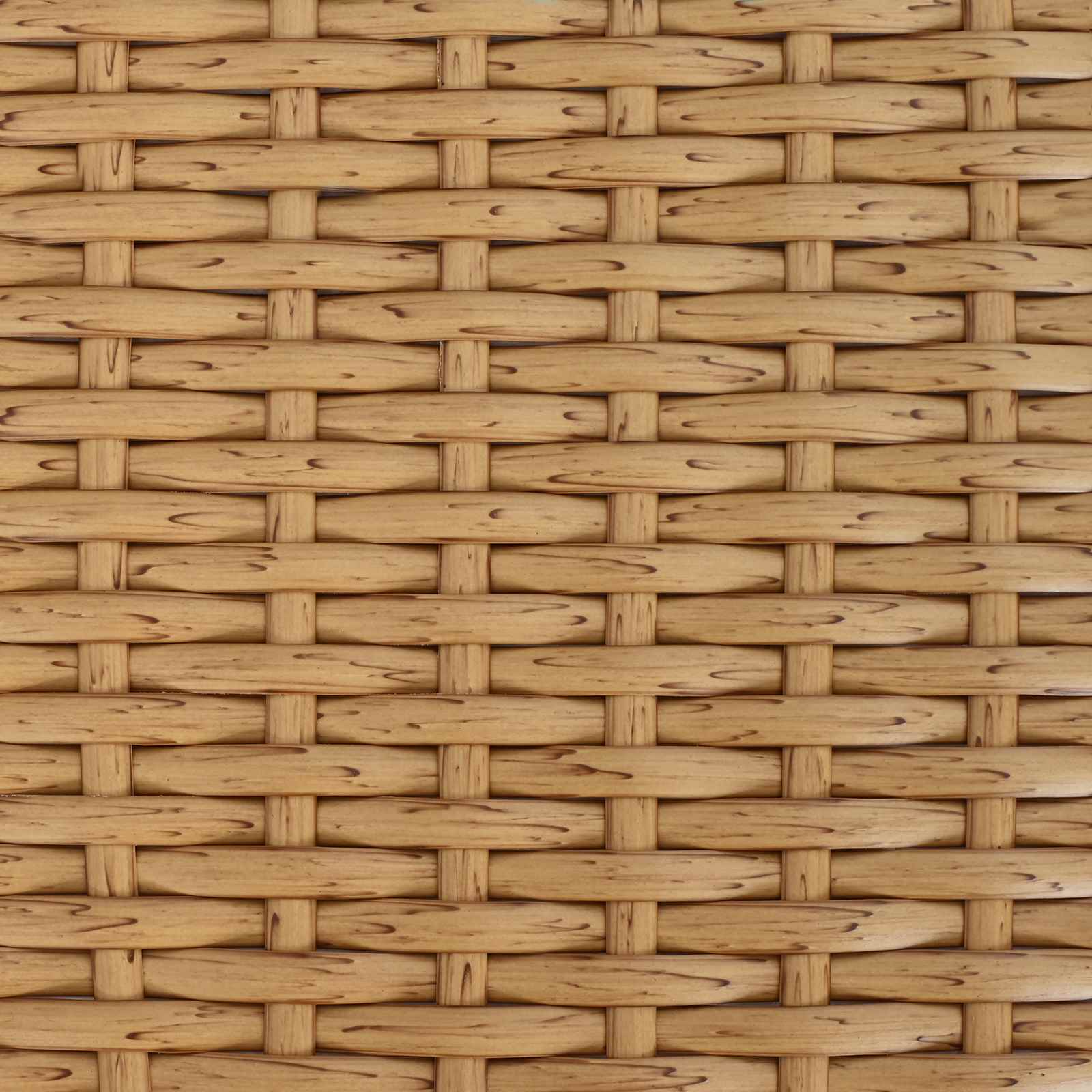 Mesa De Jardín 100 X 55 X 37 Cm Rattan Pe Y Cristal