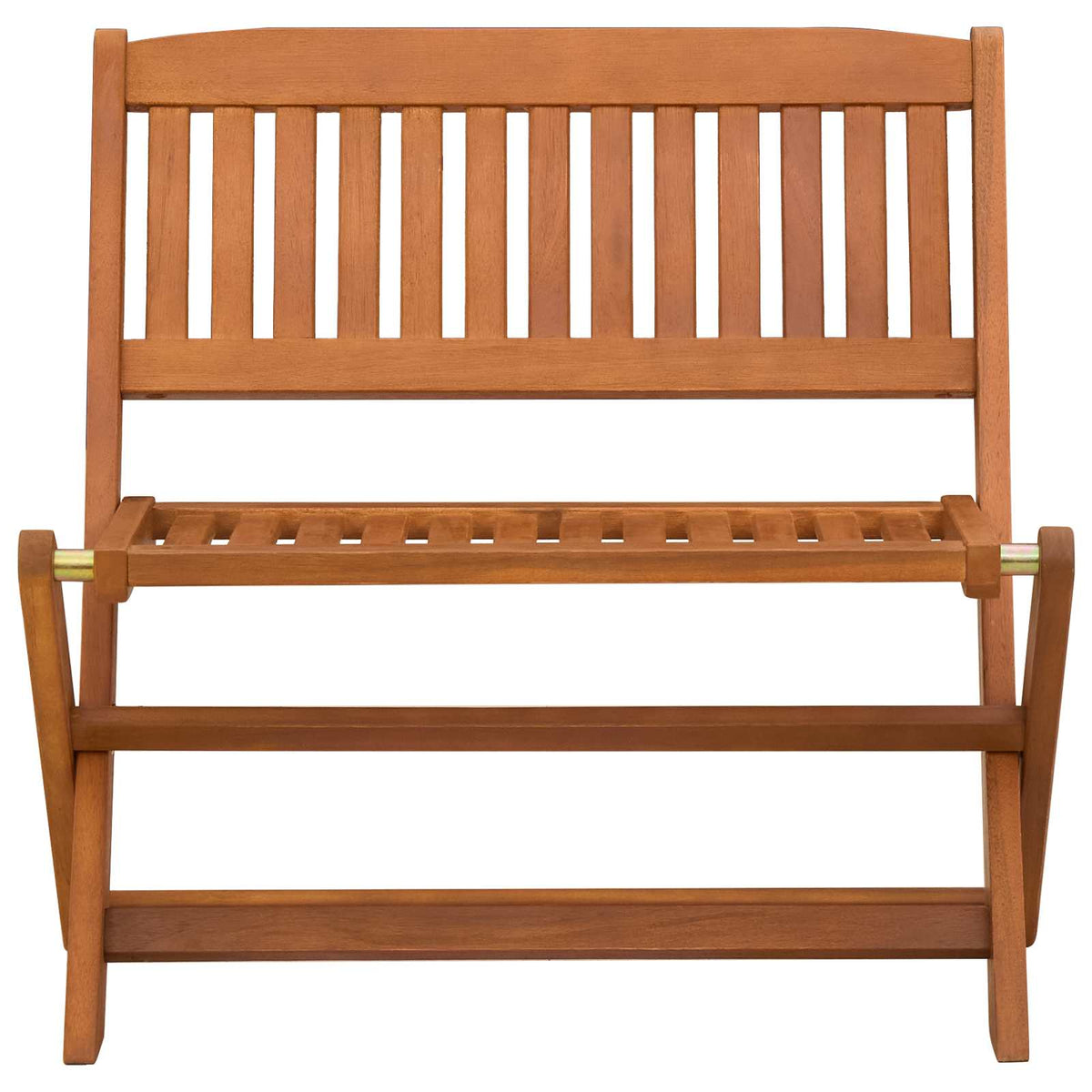Banco Para Niños 1 -Seater 61 X 38 X 57 Cm Marrón Plegable