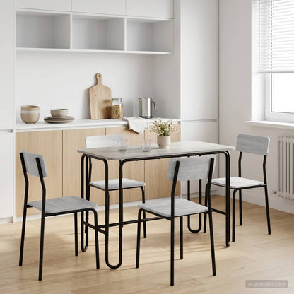 Mesa De Comedor 100 X 50 X 75 Cm Madera De Ingeniería