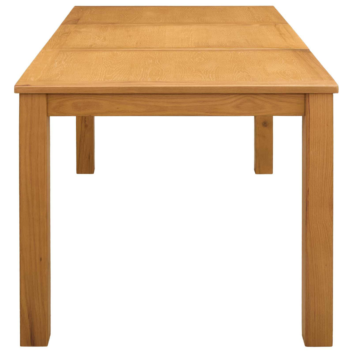 Mesa De Comedor Madera De Roble Sólido Natural