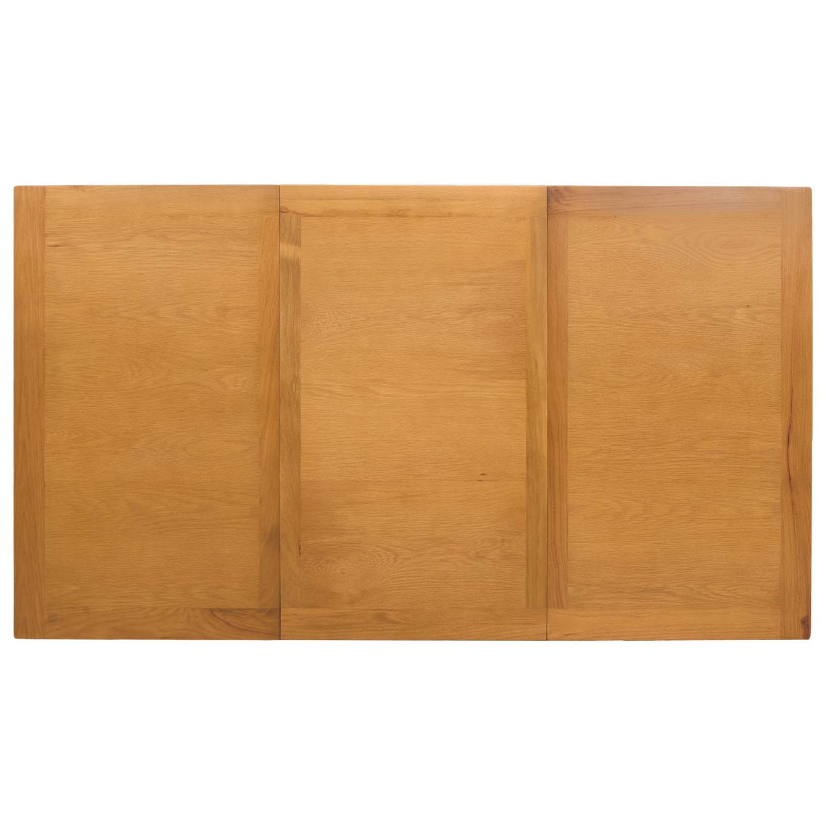 Mesa De Comedor Madera De Roble Sólido Natural