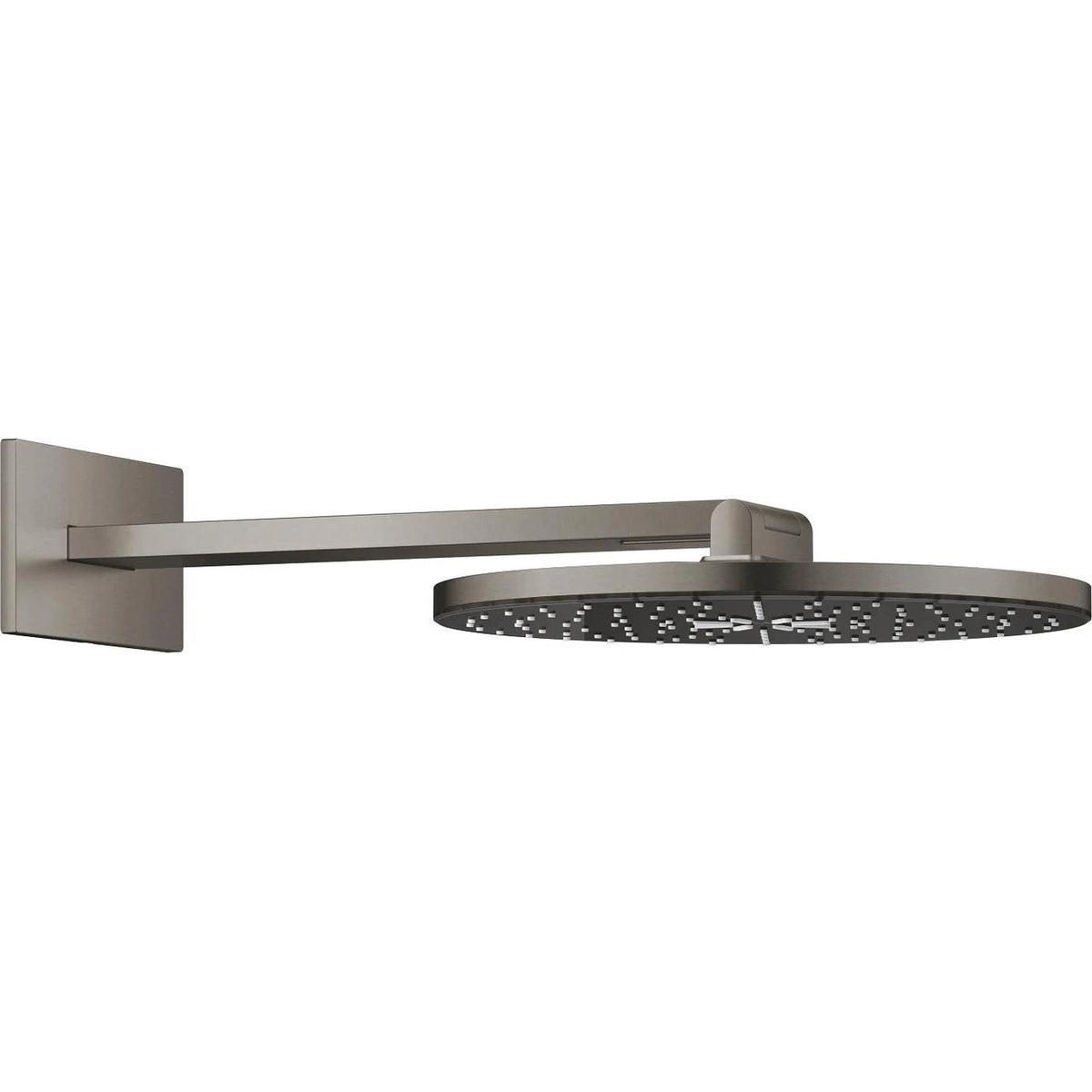 Rociador de ducha redondo Grohe rainshower aqua - Grafito cepillado