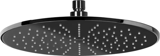 Rociador de ducha redondo Roca rainsense montaje en - Negro titanio