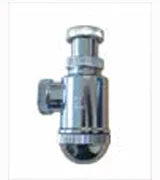 Sifón botella horizontal Jimten lavabo 1 1/2" cromo Ø40mm R-13L