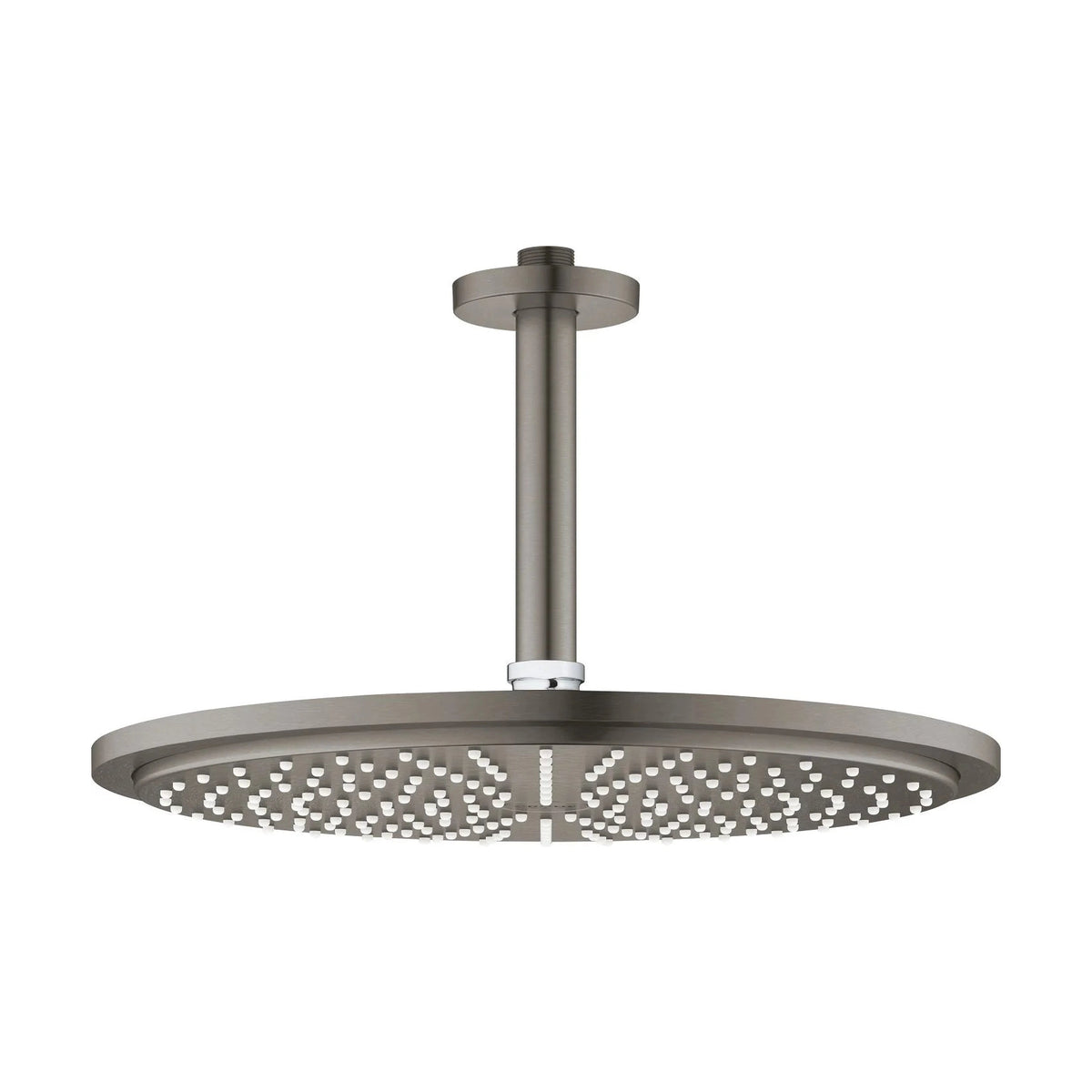 Rociador de ducha redondo Grohe rainshower - Grafito cepillado