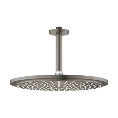 Rociador de ducha redondo Grohe rainshower - Grafito cepillado