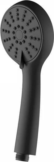 Columna de grifería para ducha monomando Stillo Hera negro rociador mural 2 vías Ø248mm maneral de 3 funciones