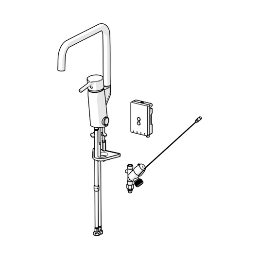 Keittiöhana Oras Optima Style 2734FHN pkv, 3V, kromi [6219206] |