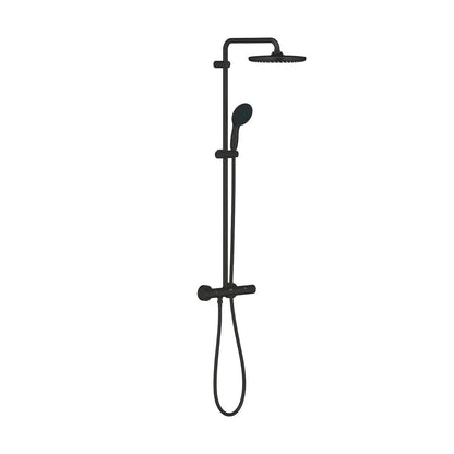 Columna de grifería para ducha termostático Grohe - Negro mate