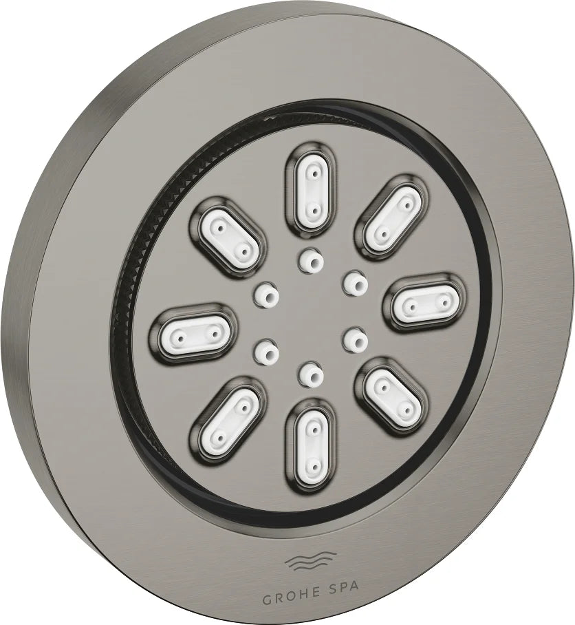 Rociador de ducha redondo grohe rainshower aqua - Grafito Cepillado