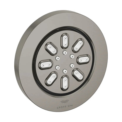 Rociador de ducha redondo grohe rainshower aqua - Grafito Cepillado
