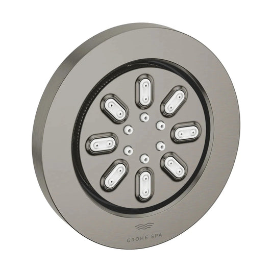 Rociador de ducha redondo grohe rainshower aqua - Grafito Cepillado