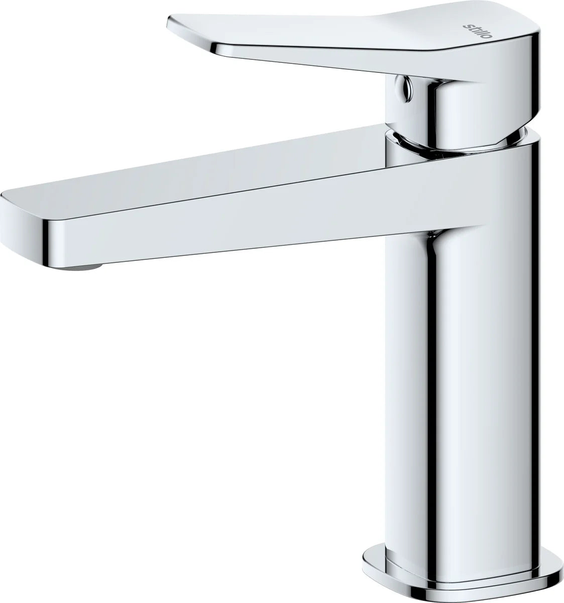 Grifo de lavabo medio Stillo Eros cromo con aireador