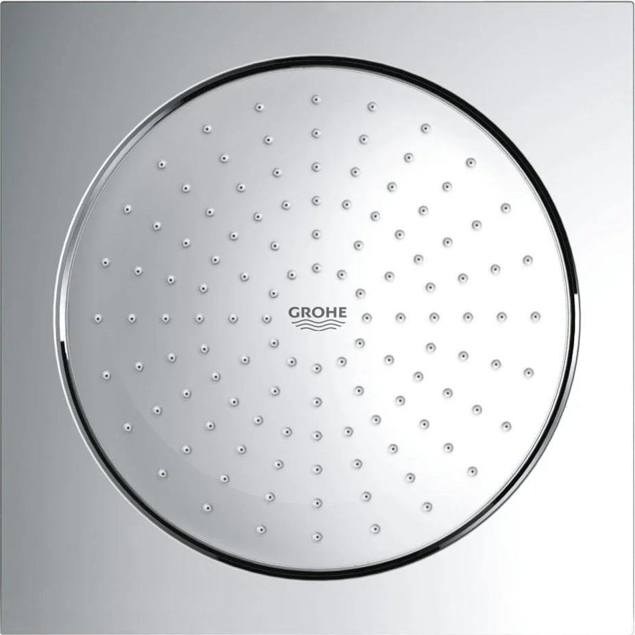 Rociador de ducha cuadrado Grohe rainshower f montaje - Cromo
