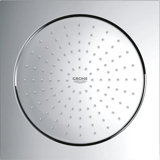 Rociador de ducha cuadrado Grohe rainshower f montaje - Cromo