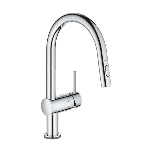 Grifo de cocina Grohe Minta touch alta monomando -  Cromo