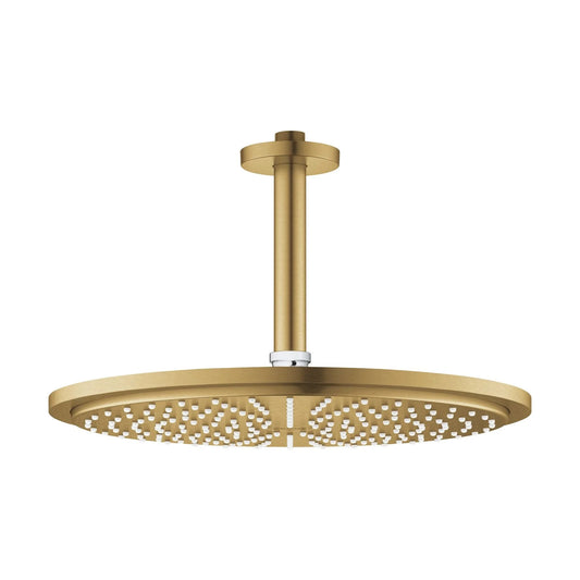Rociador de ducha redondo grohe rainshower - Oro Cepillado