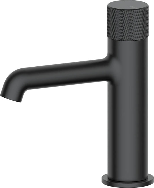 Grifo de lavabo bajo Stillo Hades volante Cold Open negro con aireador