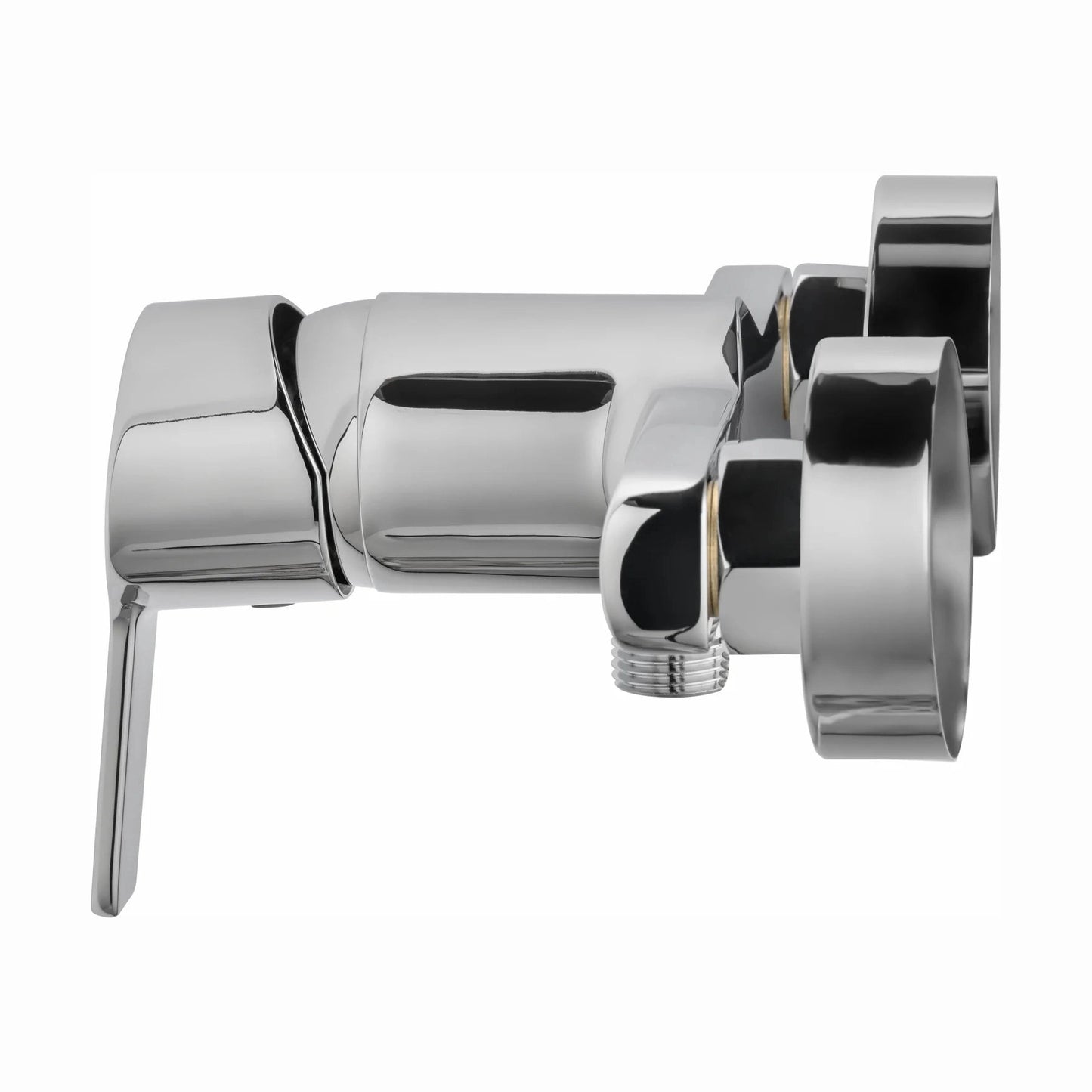 Grifo de ducha monomando Stillo Capri-N acabado cromo con conjunto de ducha de mano diseño clásico moderno