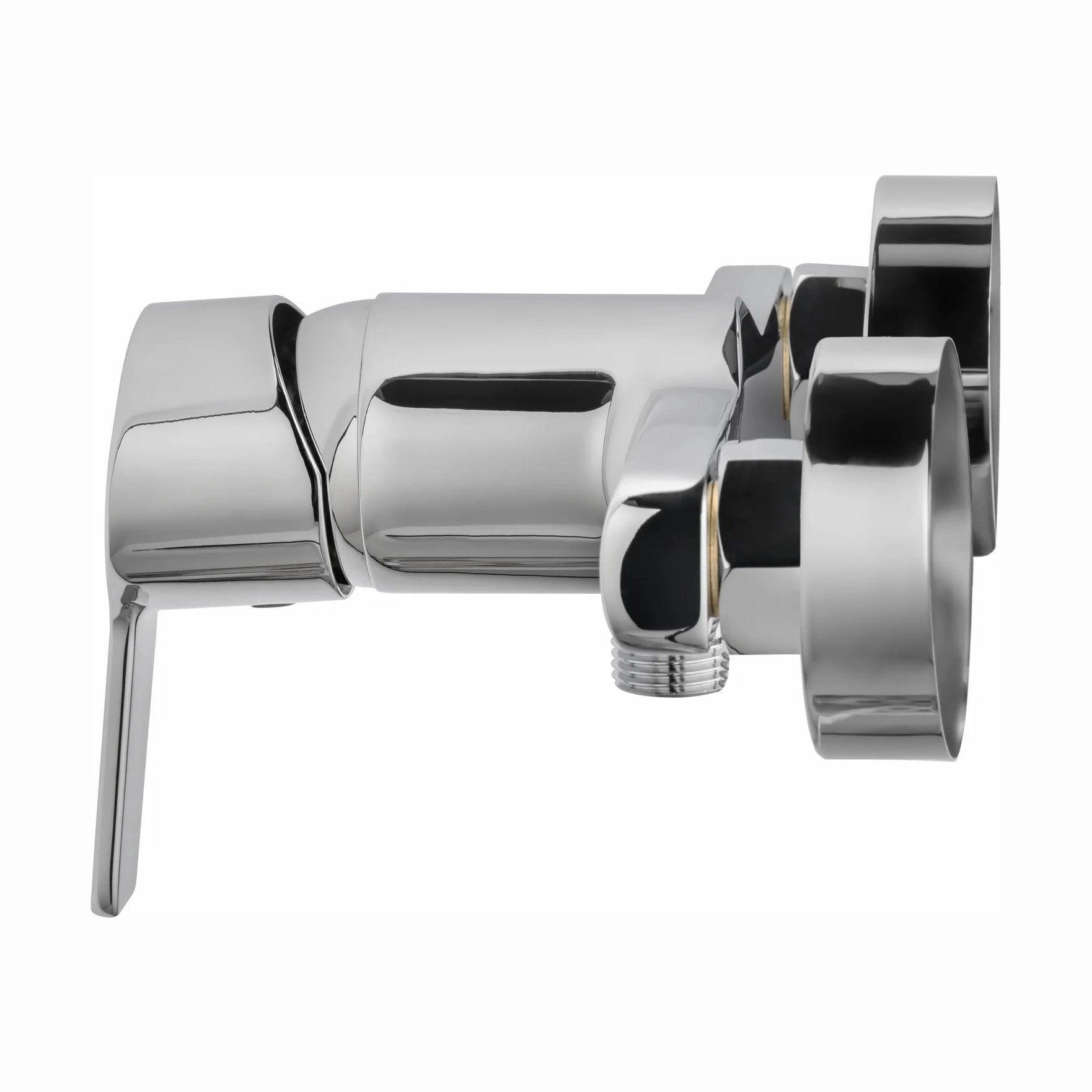 Grifo de ducha monomando Stillo Capri-N acabado cromo con conjunto de ducha de mano diseño clásico moderno