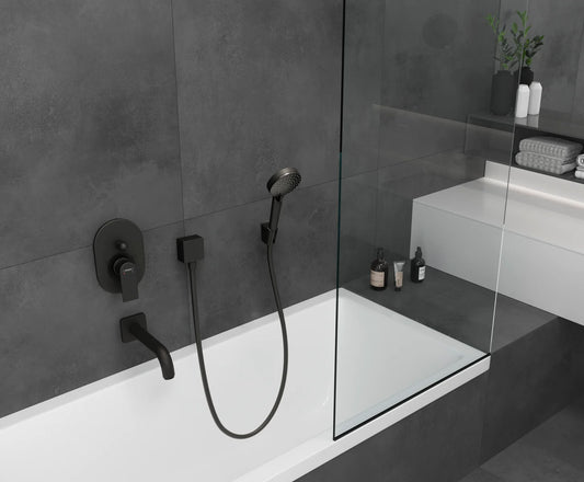 Ducha Hansgrohe Vernis shape monomando - Negro mate