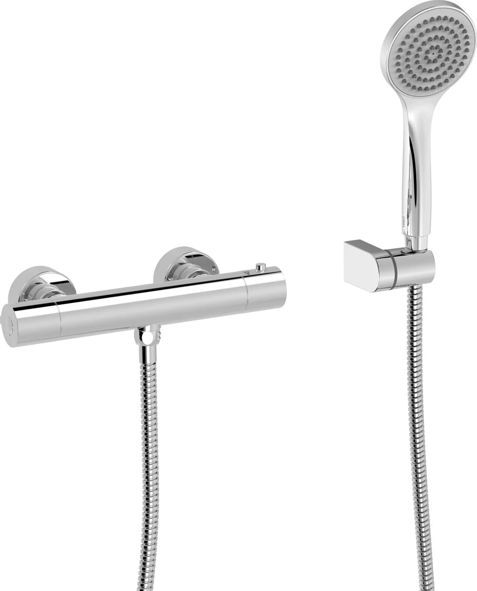 Ducha Tres base-tres plus basic - Cromo