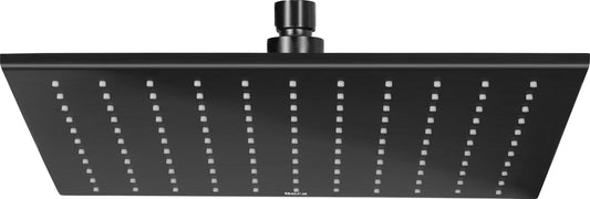 Rociador de ducha cuadrado Roca rainsense montaje - Negro titanio