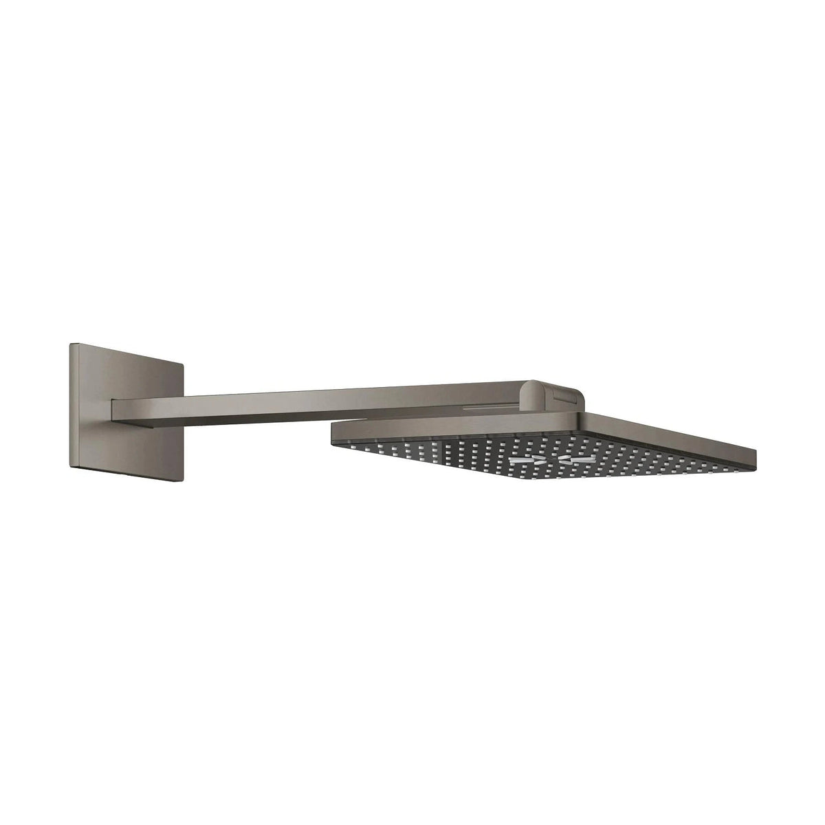 Rociador de ducha rectangular Grohe rainshower aqua - Grafito cepillado