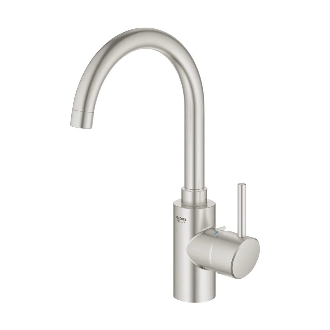 Grifo de cocina Grohe Concetto extra alta - Plata Cepillado