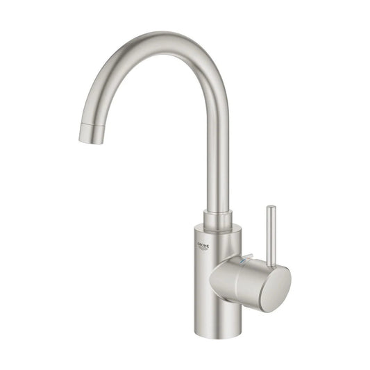 Grifo de cocina Grohe Concetto extra alta - Plata Cepillado