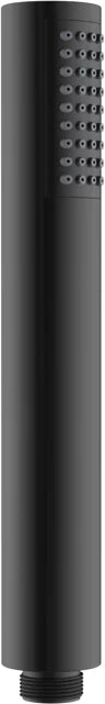 Columna de grifería para ducha termostático Stillo Zeus negro rociador mural 2 vías Ø250mm