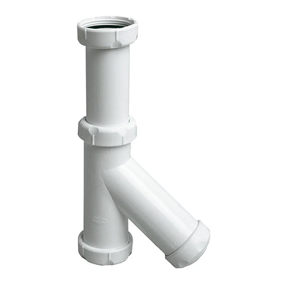 Sifón botella vertical Jimten lavabo 1 1/2" blanco Ø40mm S-39