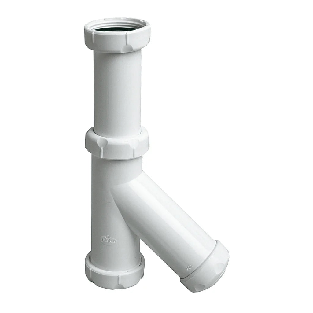 Sifón botella vertical Jimten lavabo/bidet 1 1/4" blanco Ø32mm S-39