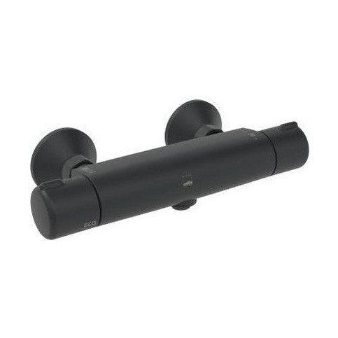 Grifo termostático de ducha Oras 7460-33 - Negro Mate